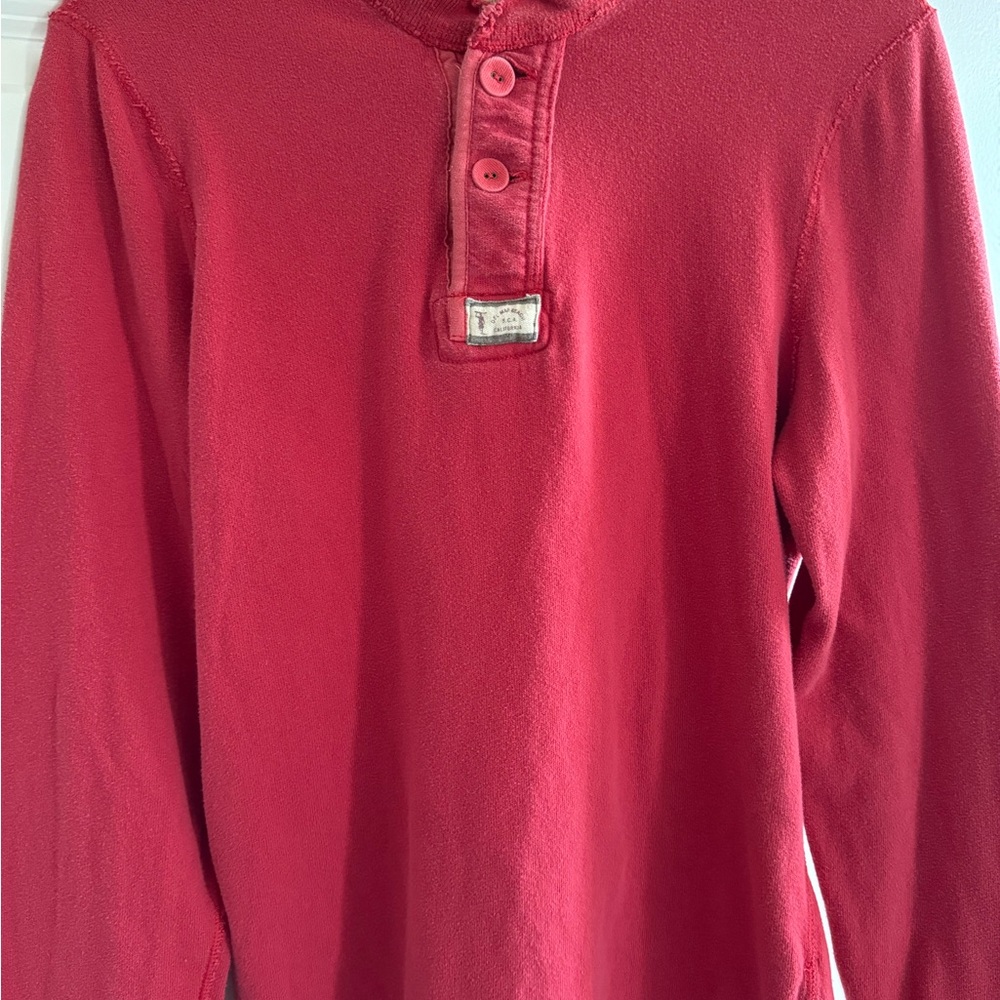 Hollister Long Sleeve Henley Top